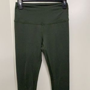 Zella army green leggings